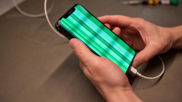 Why Is There a Line on My Phone Screen